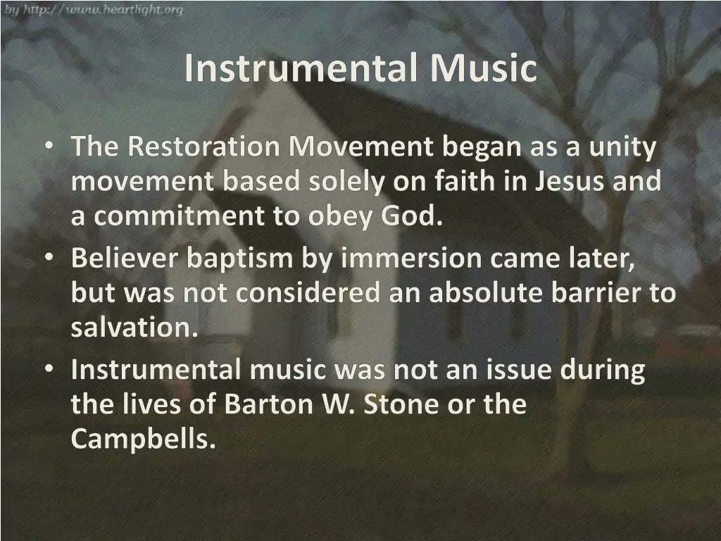 instrumental music