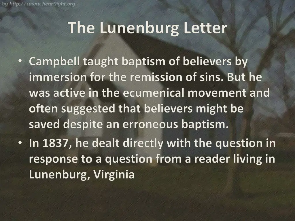 the lunenburg letter