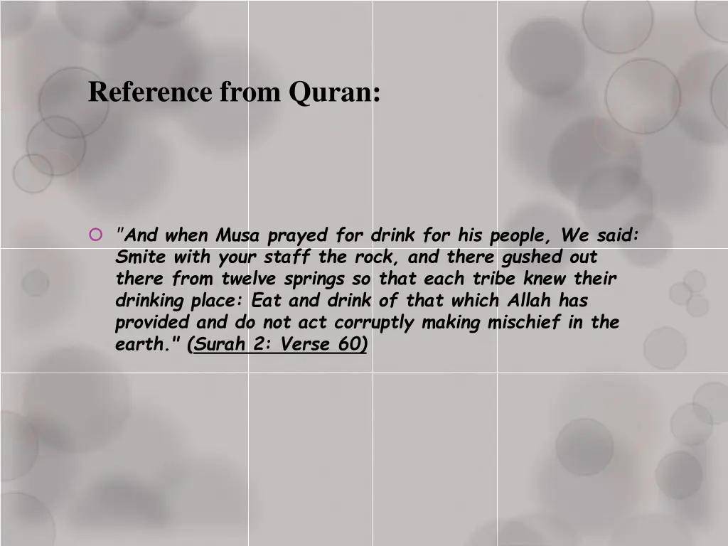 reference from quran