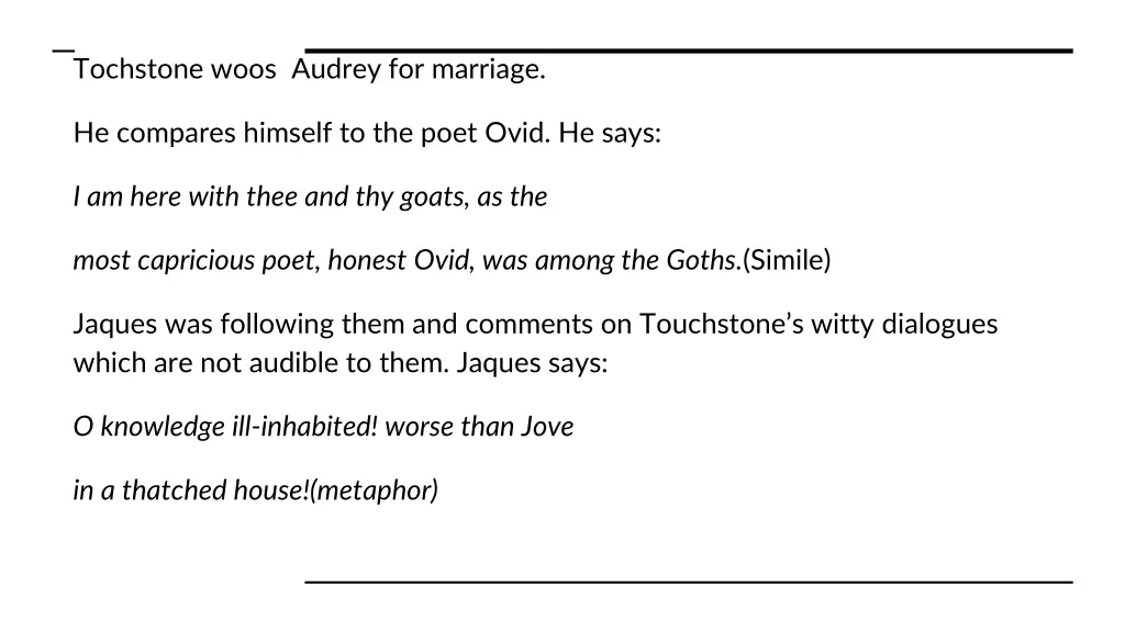 tochstone woos audrey for marriage