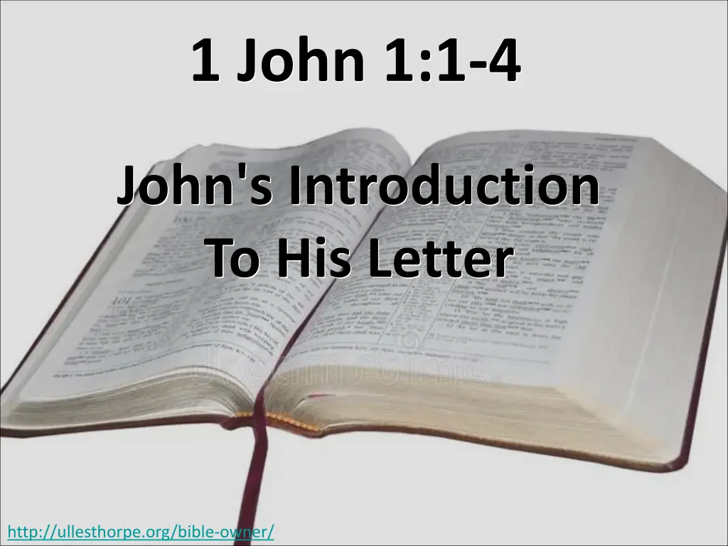 1 john 1 1 4