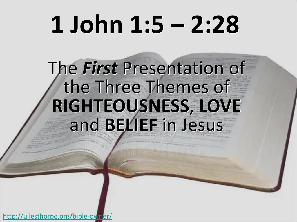 1 john 1 5 2 28