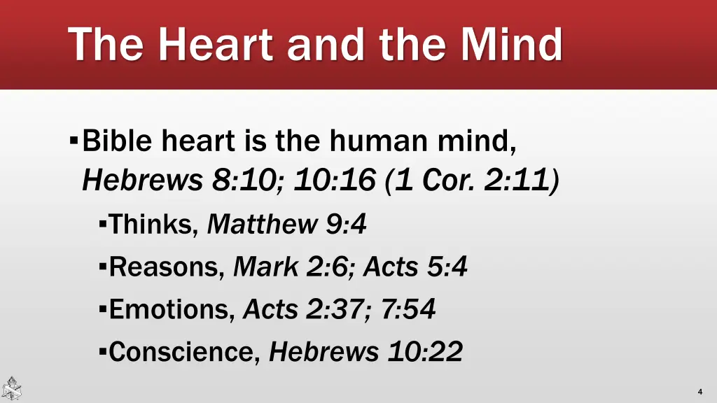 the heart and the mind