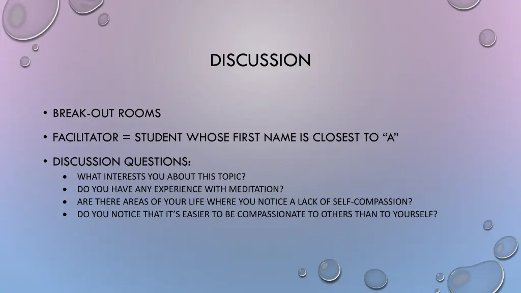 discussion