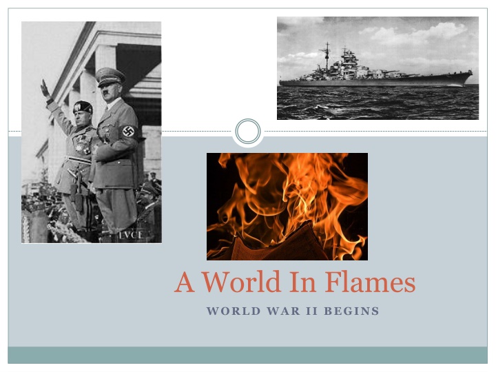 a world in flames