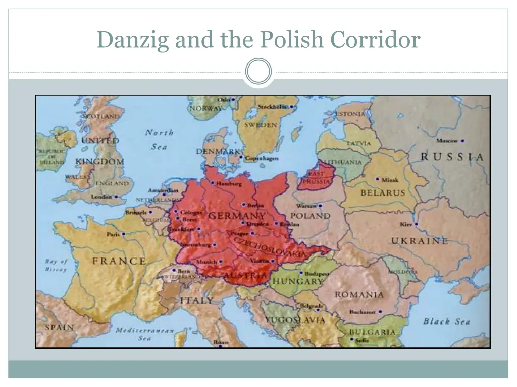 danzig and the polish corridor 1