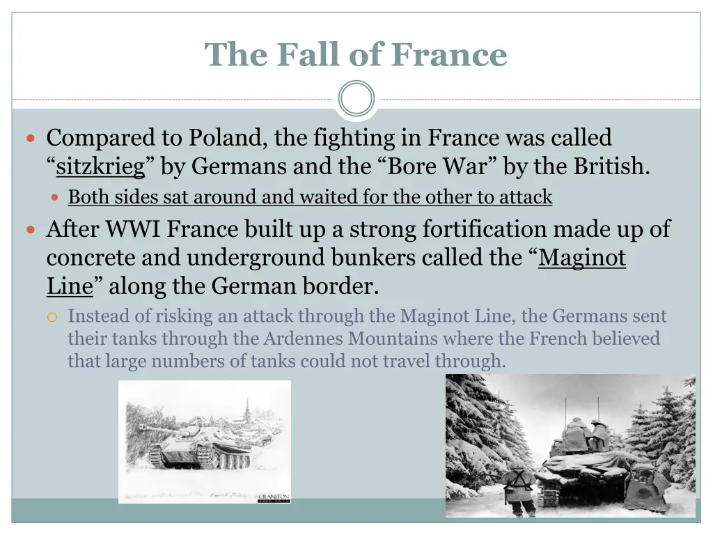 the fall of france