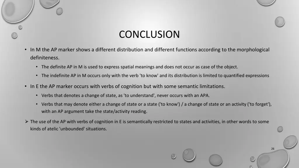 conclusion