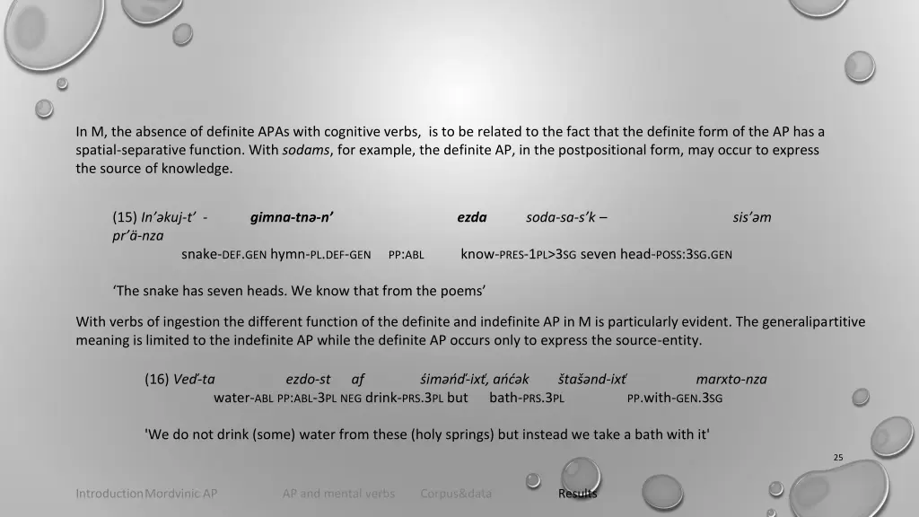in m the absence of definite apas with cognitive