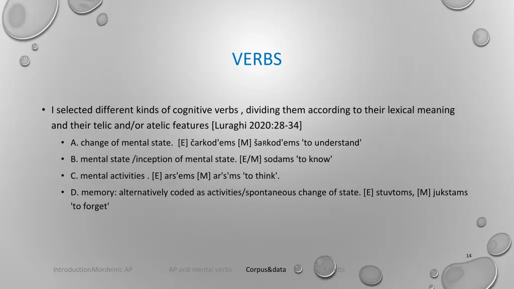 verbs