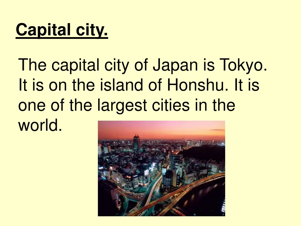 capital city