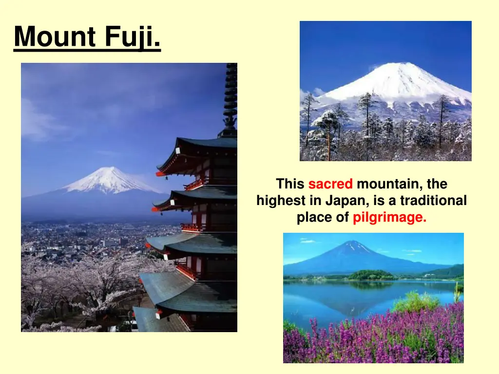 mount fuji