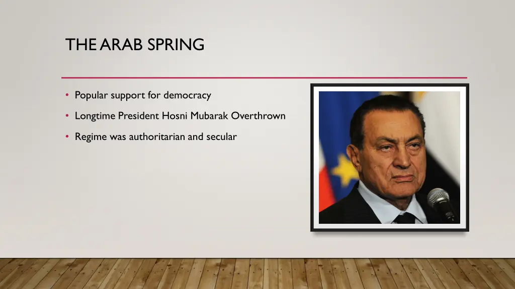 the arab spring
