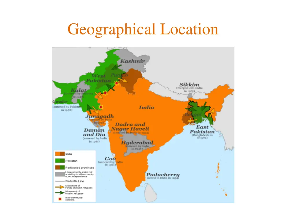 geographical location
