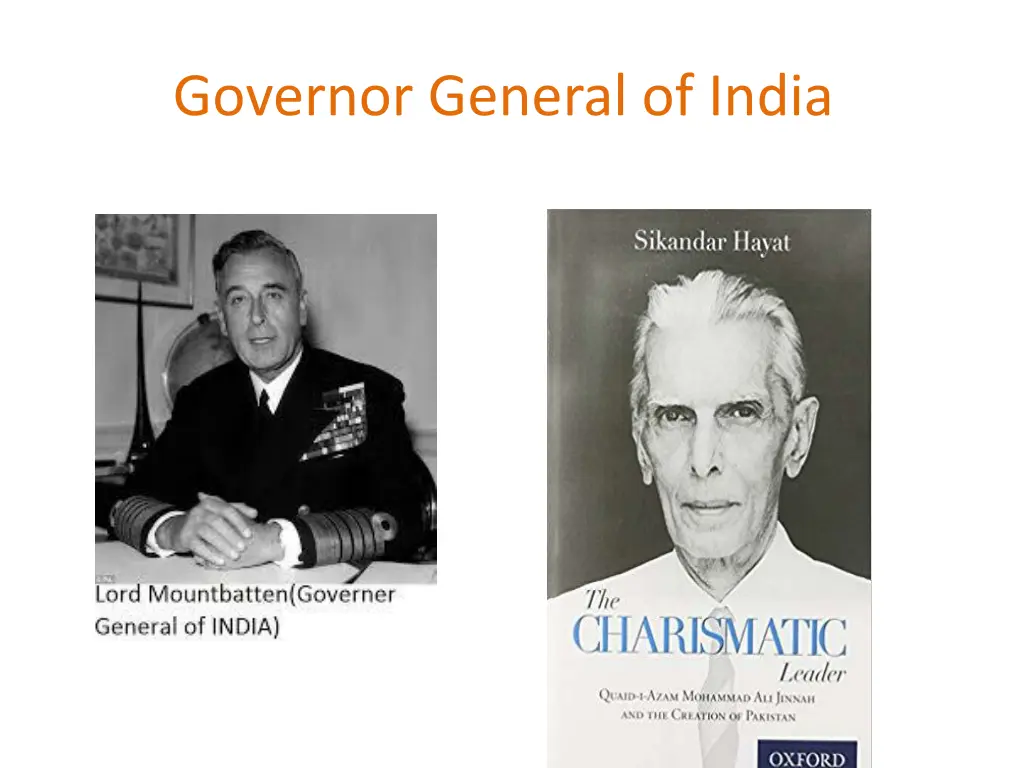 governor general of india