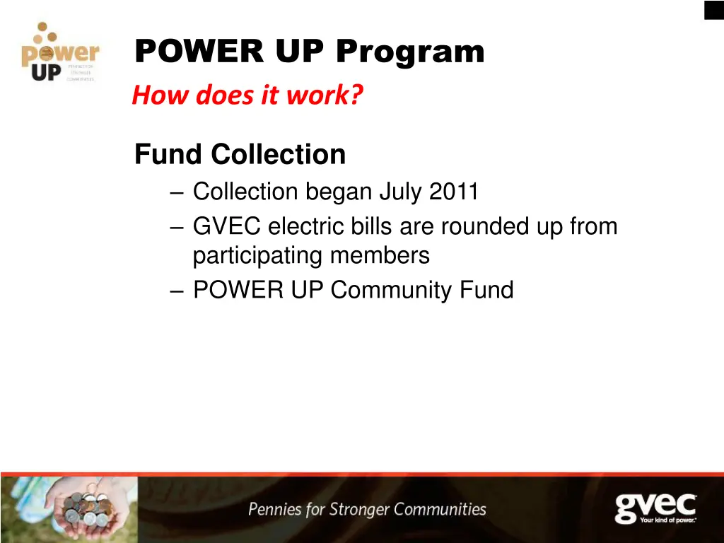 power up program how does it work
