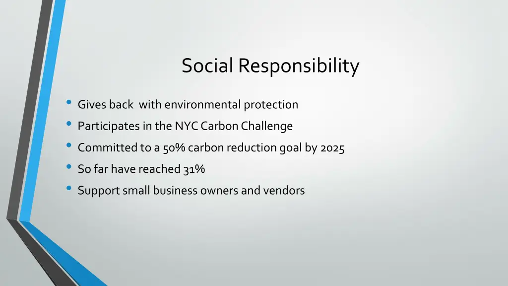 social responsibility