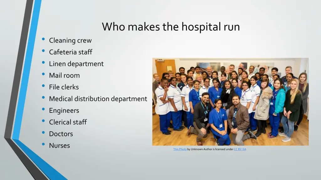 who makes the hospital run