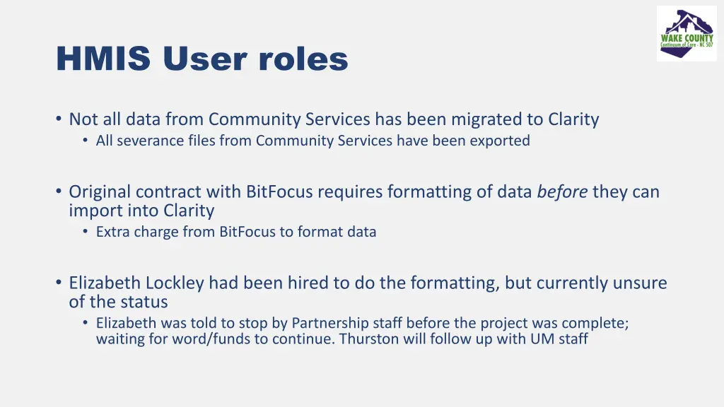 hmis user roles