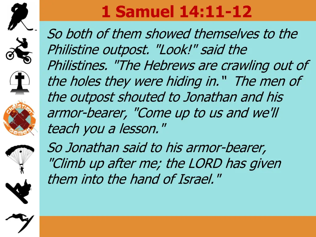 1 samuel 14 11 12