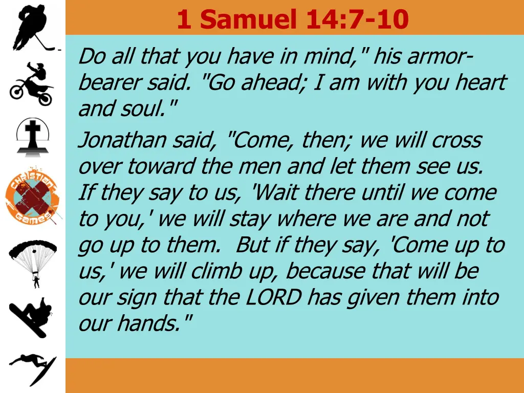 1 samuel 14 7 10