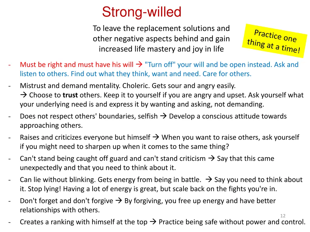 strong willed