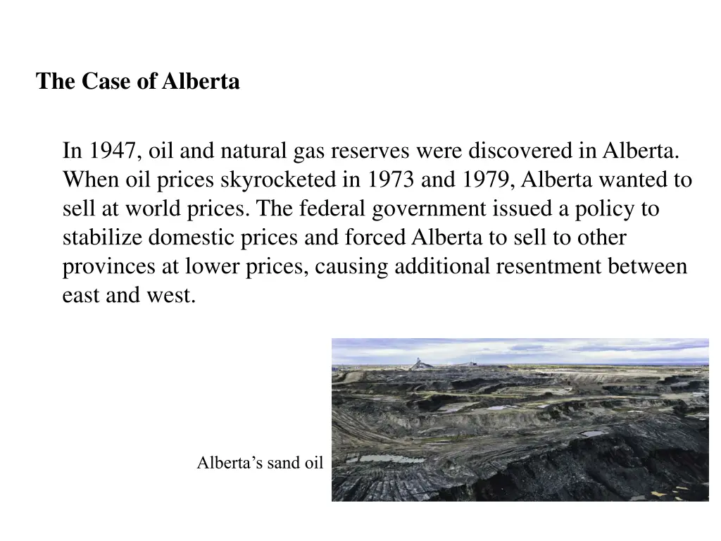 the case of alberta
