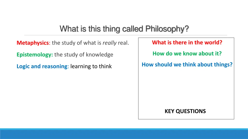 what is this thing called philosophy 2
