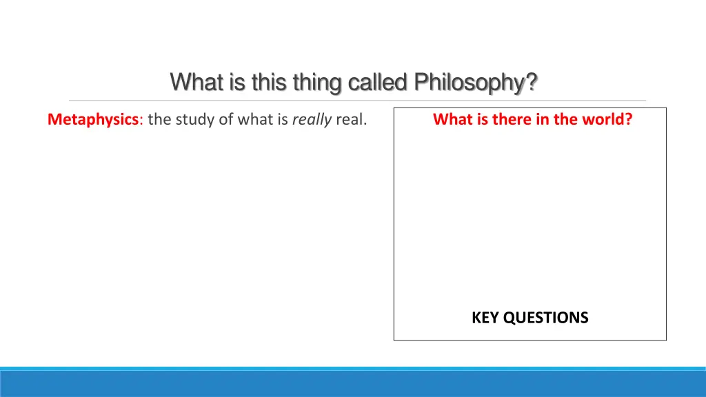 what is this thing called philosophy