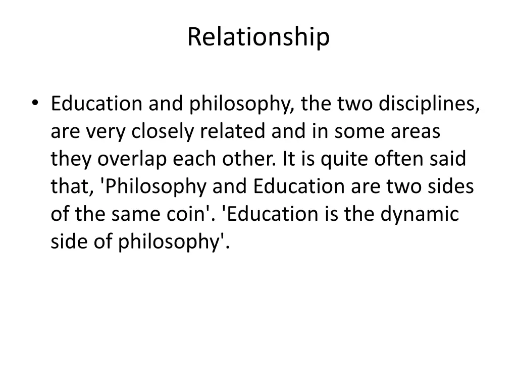 relationship