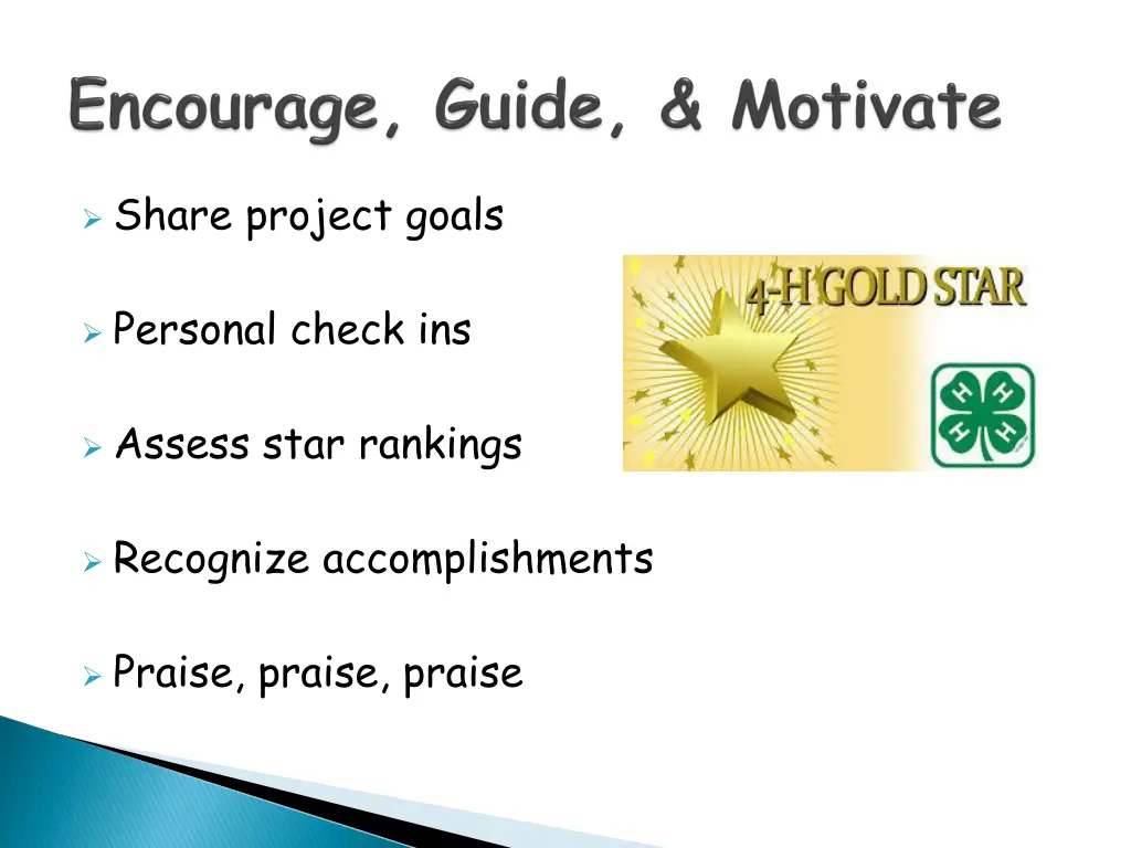 share project goals