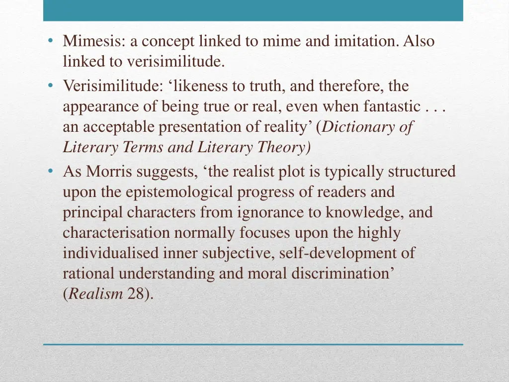 mimesis a concept linked to mime and imitation