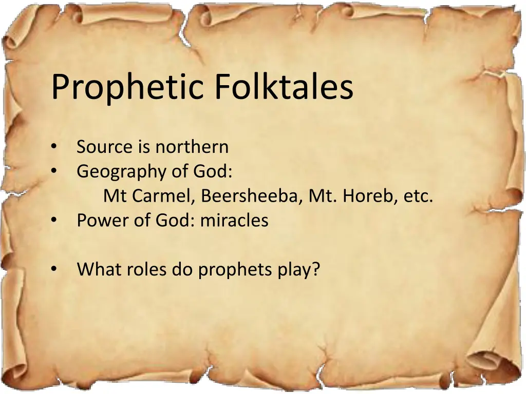 prophetic folktales 1