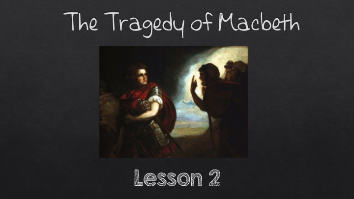 the tragedy of macbeth