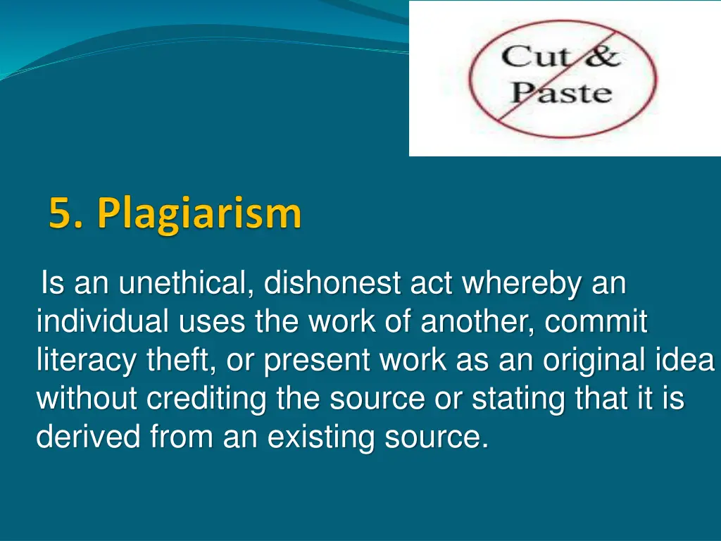 is an unethical dishonest act whereby