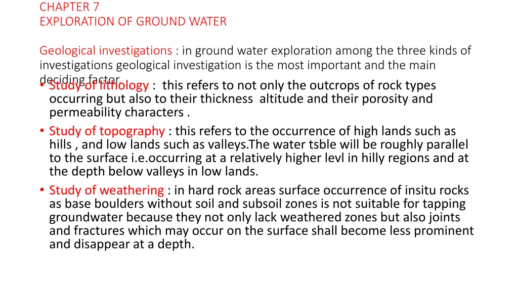 chapter 7 exploration of ground water