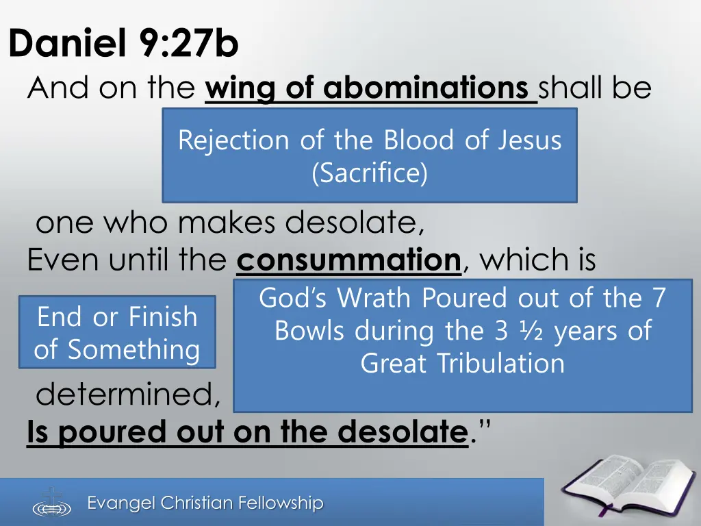 daniel 9 27b and on the wing of abominations