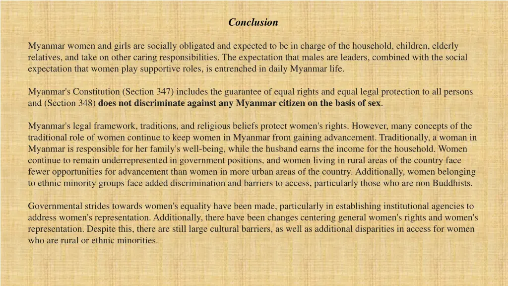 conclusion