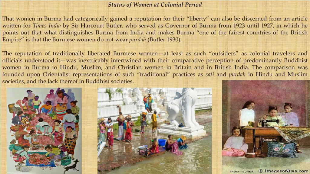 status of women at colonial period 2