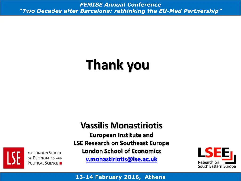femise annual conference 1