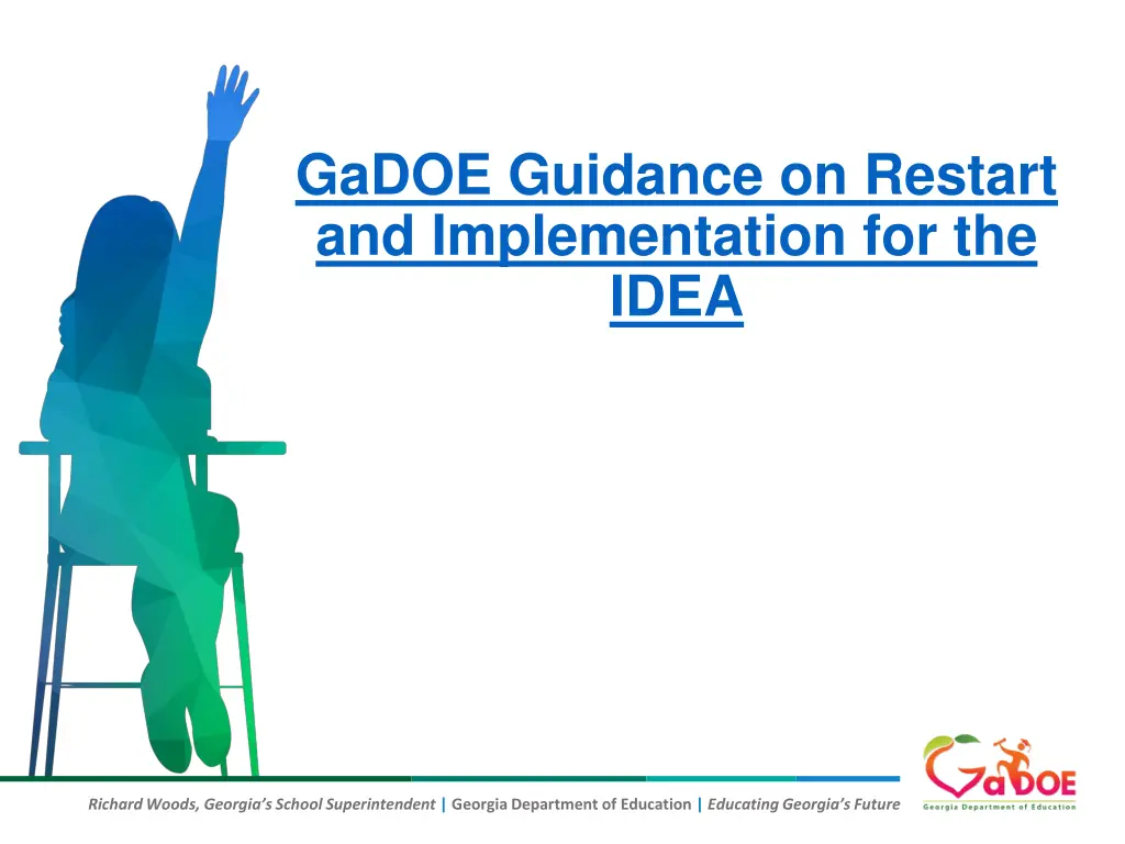 gadoe guidance on restart and implementation