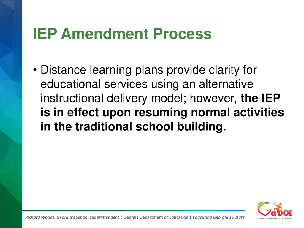 iep amendment process 1
