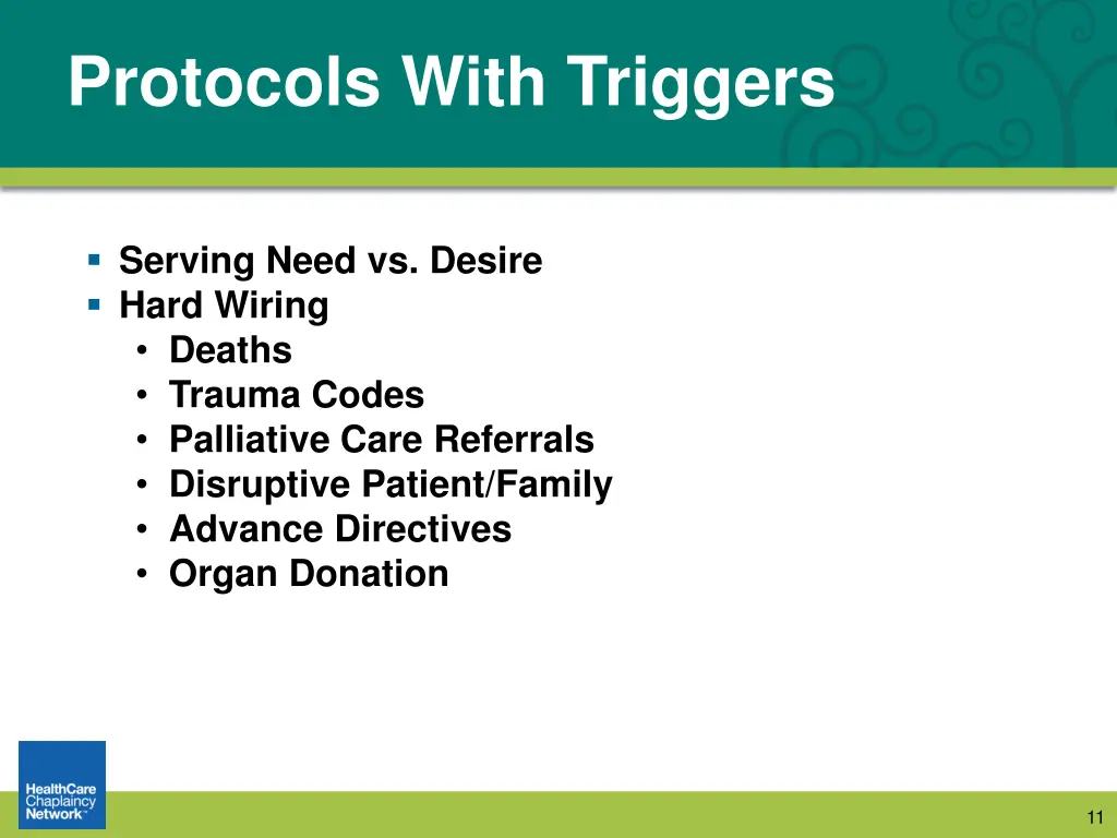 protocols with triggers