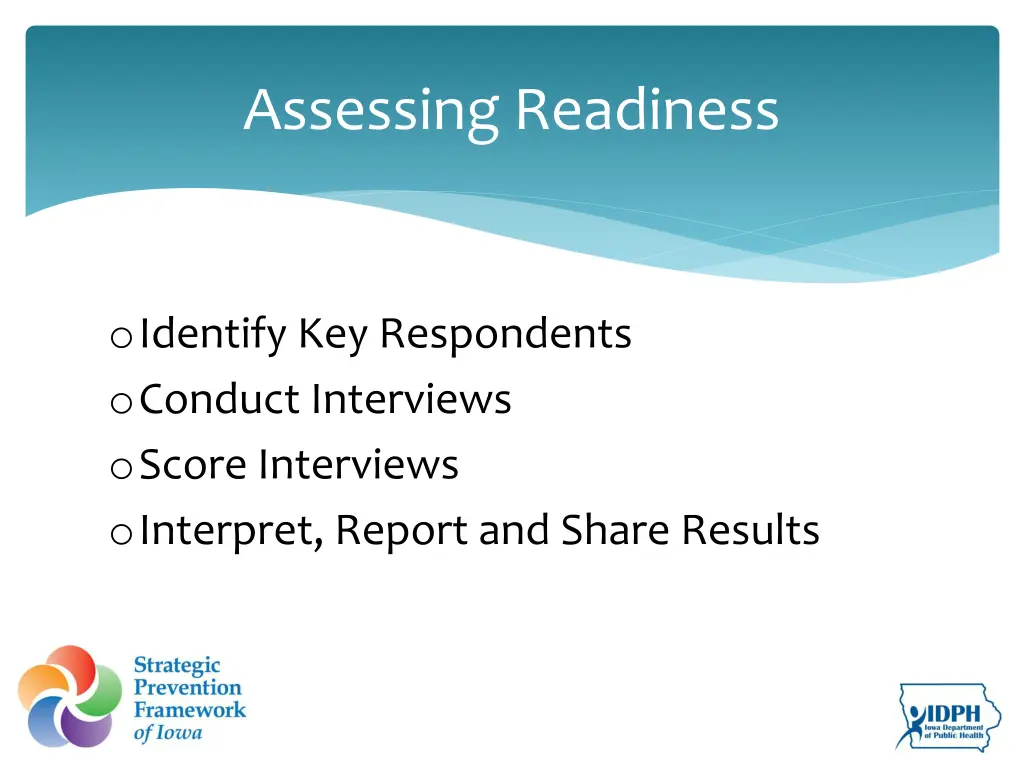 assessing readiness
