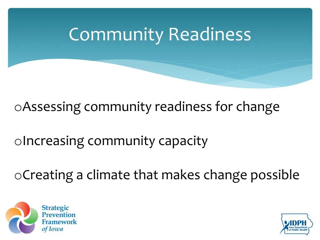community readiness