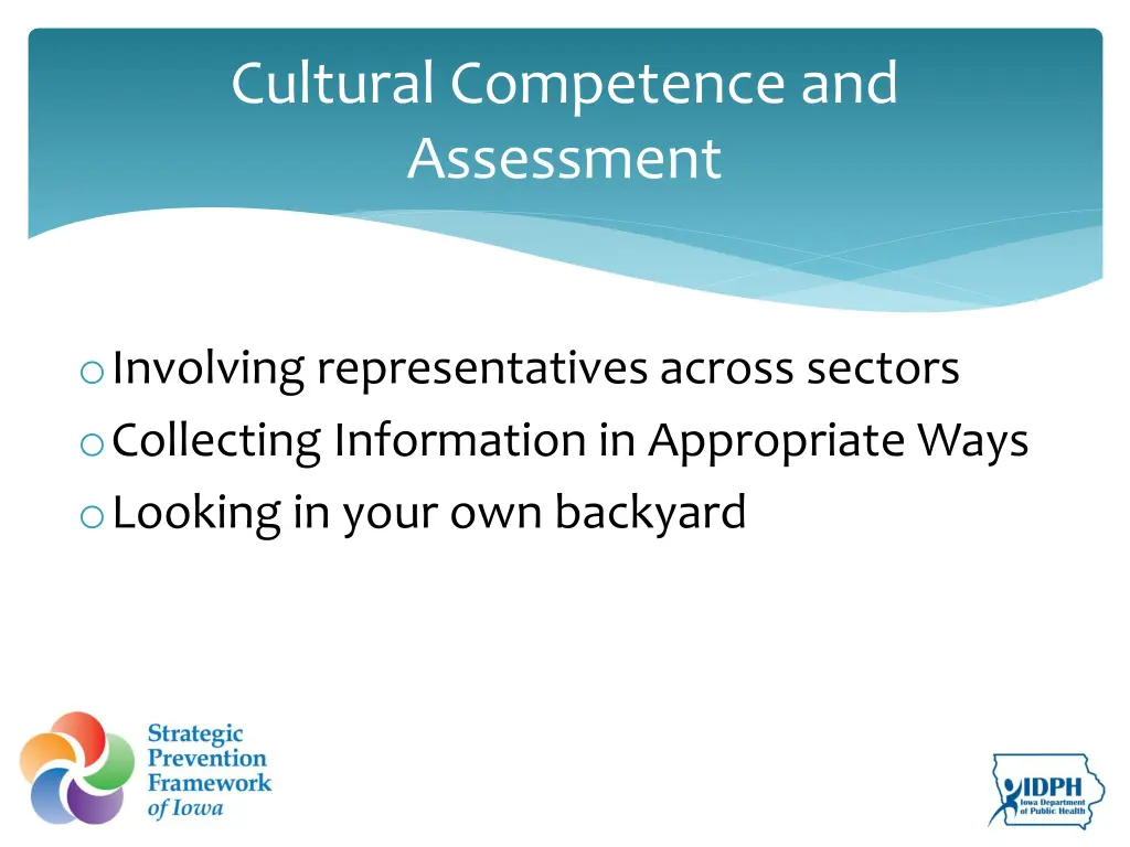 cultural competence and assessment