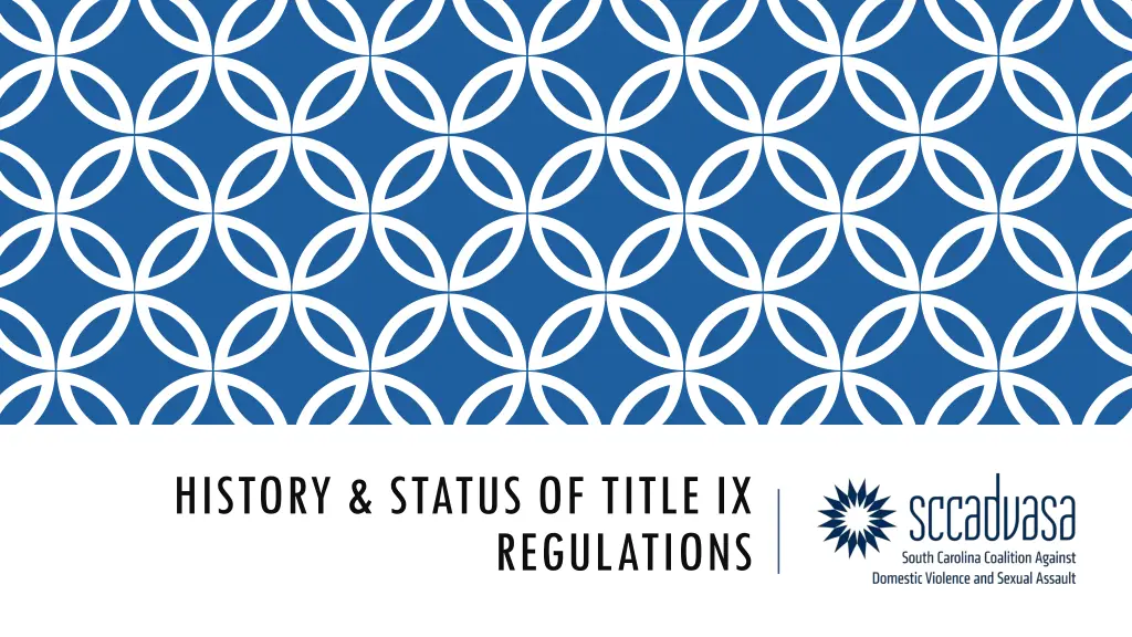 history status of title ix