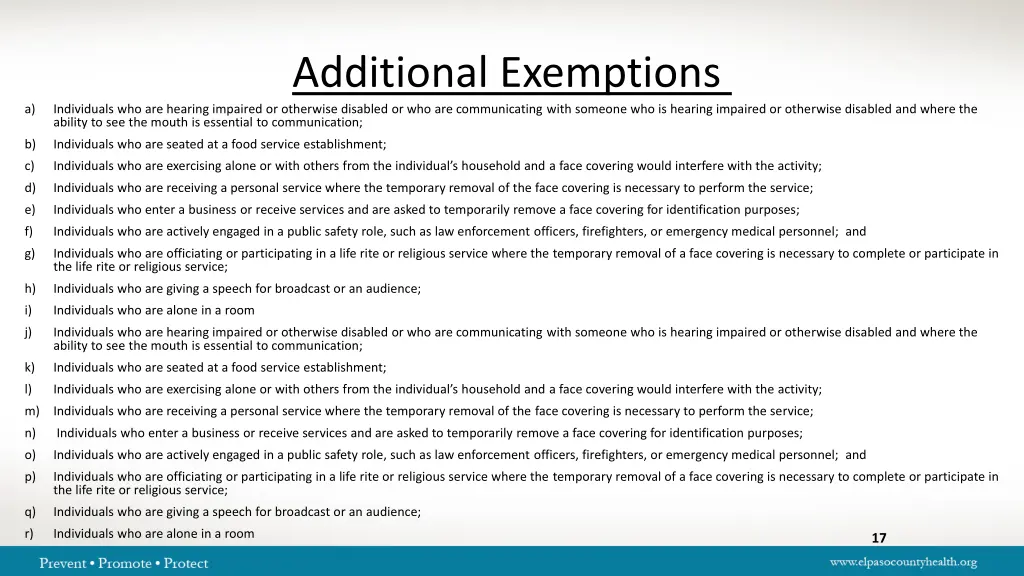 additional exemptions