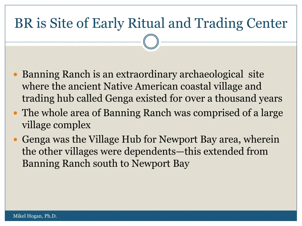 br is site of early ritual and trading center
