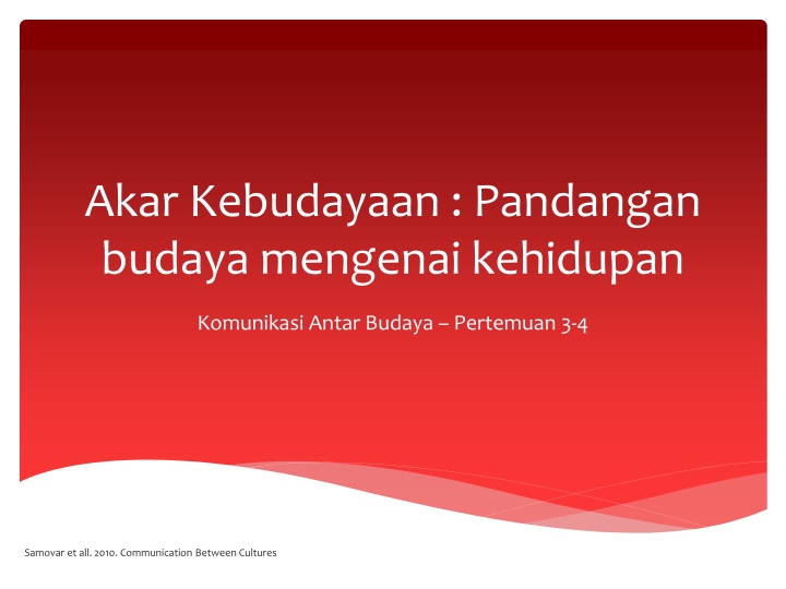 akar kebudayaan pandangan budaya mengenai